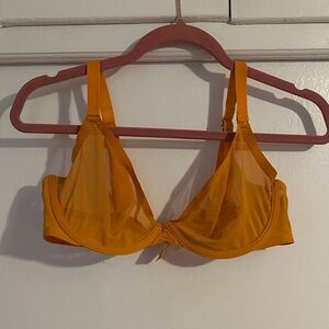 CUUP The Plunge Orange Zest 36D Bra